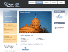 Tablet Screenshot of oklahoma.campusrn.com