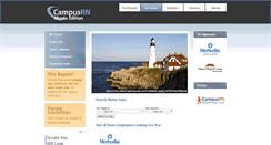 Desktop Screenshot of maine.campusrn.com