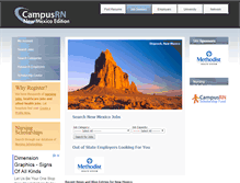 Tablet Screenshot of newmexico.campusrn.com