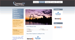 Desktop Screenshot of missouri.campusrn.com