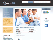 Tablet Screenshot of campusrn.com
