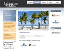 Tablet Screenshot of florida.campusrn.com