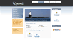 Desktop Screenshot of delaware.campusrn.com