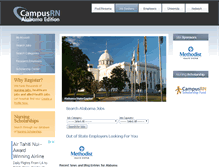 Tablet Screenshot of alabama.campusrn.com