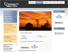 Tablet Screenshot of indiana.campusrn.com