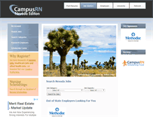 Tablet Screenshot of nevada.campusrn.com