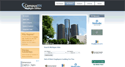 Desktop Screenshot of michigan.campusrn.com