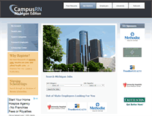 Tablet Screenshot of michigan.campusrn.com