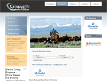 Tablet Screenshot of montana.campusrn.com