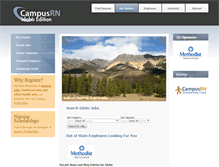 Tablet Screenshot of idaho.campusrn.com